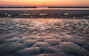 Preview wallpaper beach, water, sand, coast, shallow