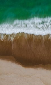 Preview wallpaper beach, wave, blur