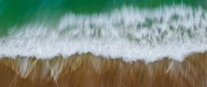 Preview wallpaper beach, wave, blur