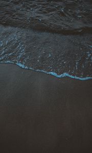 Preview wallpaper beach, wave, sea, water, sand