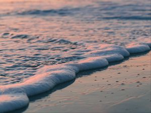 Preview wallpaper beach, wave, surf, sea, water