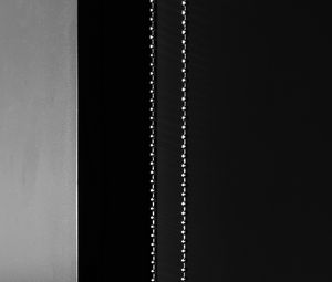 Preview wallpaper beads, dark, bw, wall