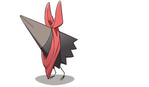 Preview wallpaper beak, bow, legs, red