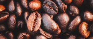 Preview wallpaper beans, coffee beans, coffee, macro