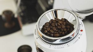 Preview wallpaper beans, coffee beans, coffee machine, coffee