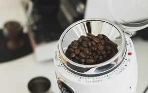 Preview wallpaper beans, coffee beans, coffee machine, coffee