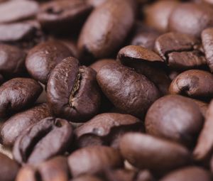 Preview wallpaper beans, coffee beans, macro, coffee