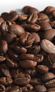 Preview wallpaper beans, coffee, brown, macro