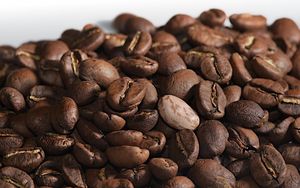 Preview wallpaper beans, coffee, brown, macro