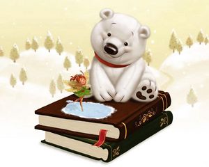 Preview wallpaper bear, book, fairy tale, childhood
