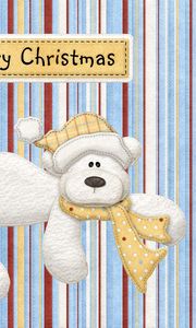 Preview wallpaper bear, picture, card, strip