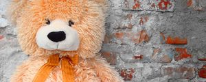 Preview wallpaper bear, teddy, toy, beautiful