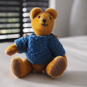 Preview wallpaper bear, toy, jacket
