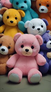 Preview wallpaper bears, teddy bears, toys, cute