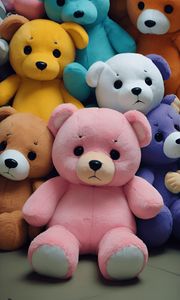 Preview wallpaper bears, teddy bears, toys, cute