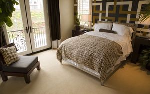 Preview wallpaper bed, bedroom, style, door