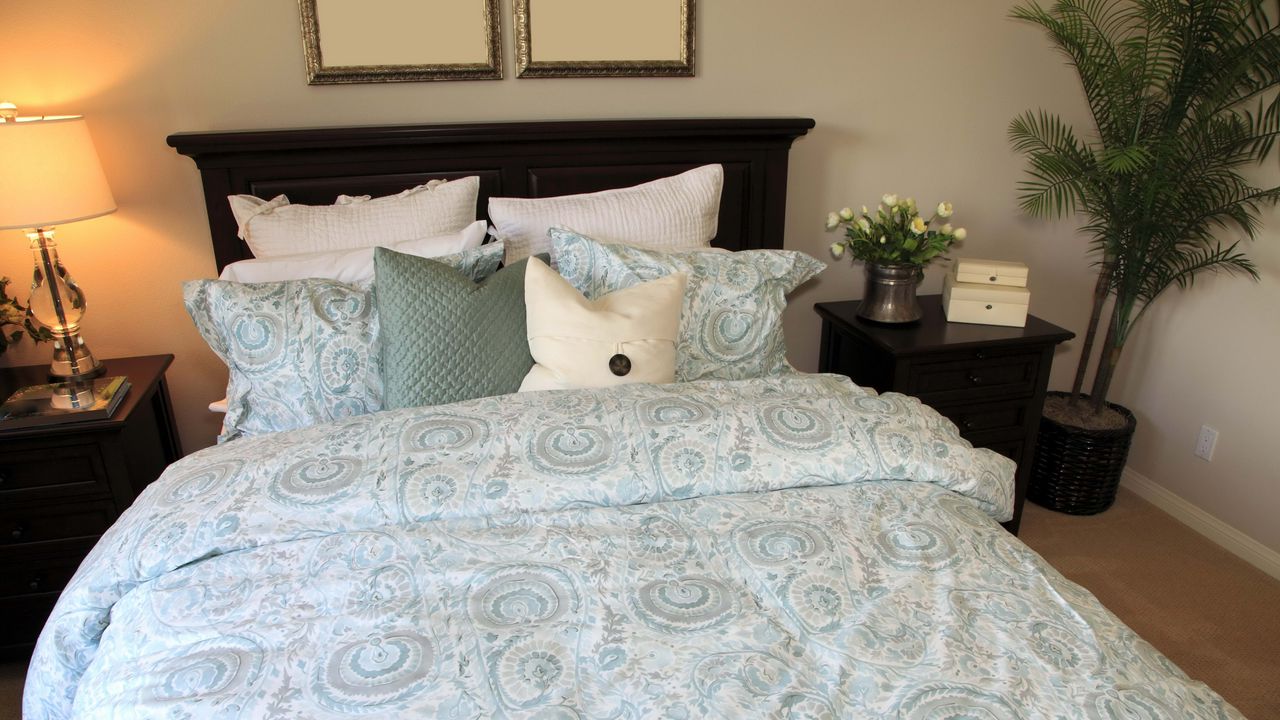 Wallpaper bed, bedroom, style