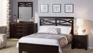 Preview wallpaper bed, bedside tables, furniture, modern