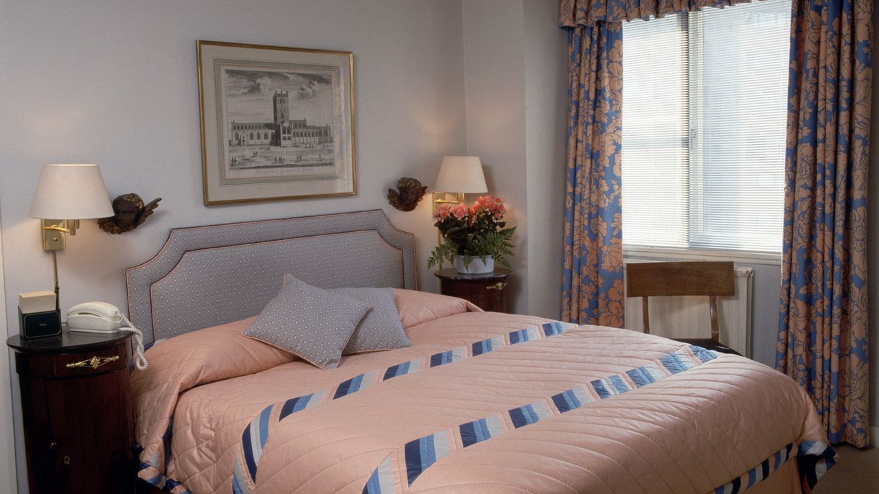 Wallpaper bed, room, furniture, comfort, convenience