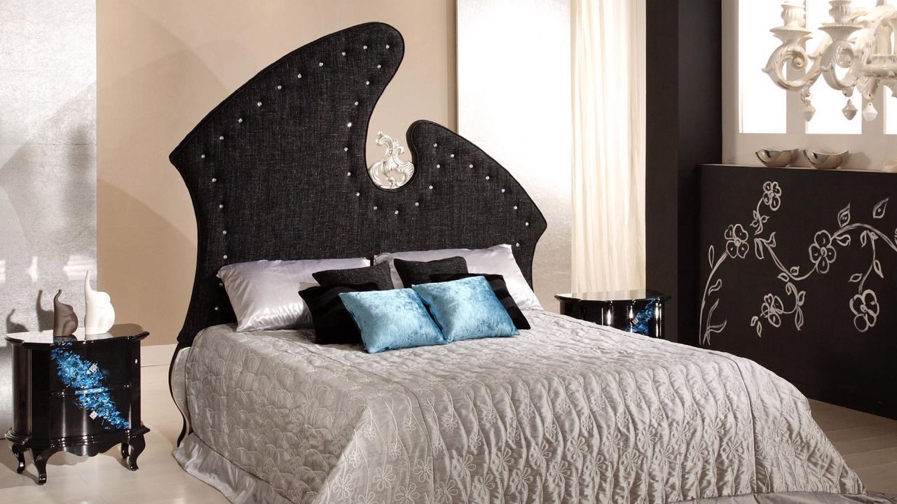 Wallpaper bed, style, modern, nice, design