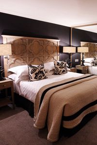 Preview wallpaper bedding, bedroom, closet, floor lamp, wall, modern