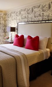 Preview wallpaper bedding, furniture, interior design, modern