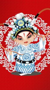 Preview wallpaper beijing opera, costume, dance, music