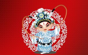 Preview wallpaper beijing opera, costume, dance, music