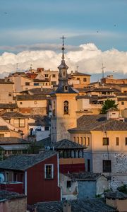 Preview wallpaper bell tower, buildings, old, architecture, city