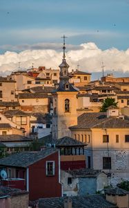 Preview wallpaper bell tower, buildings, old, architecture, city