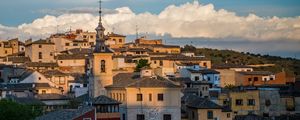 Preview wallpaper bell tower, buildings, old, architecture, city