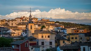 Preview wallpaper bell tower, buildings, old, architecture, city