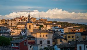 Preview wallpaper bell tower, buildings, old, architecture, city