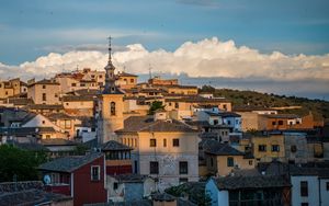 Preview wallpaper bell tower, buildings, old, architecture, city