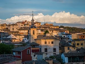 Preview wallpaper bell tower, buildings, old, architecture, city