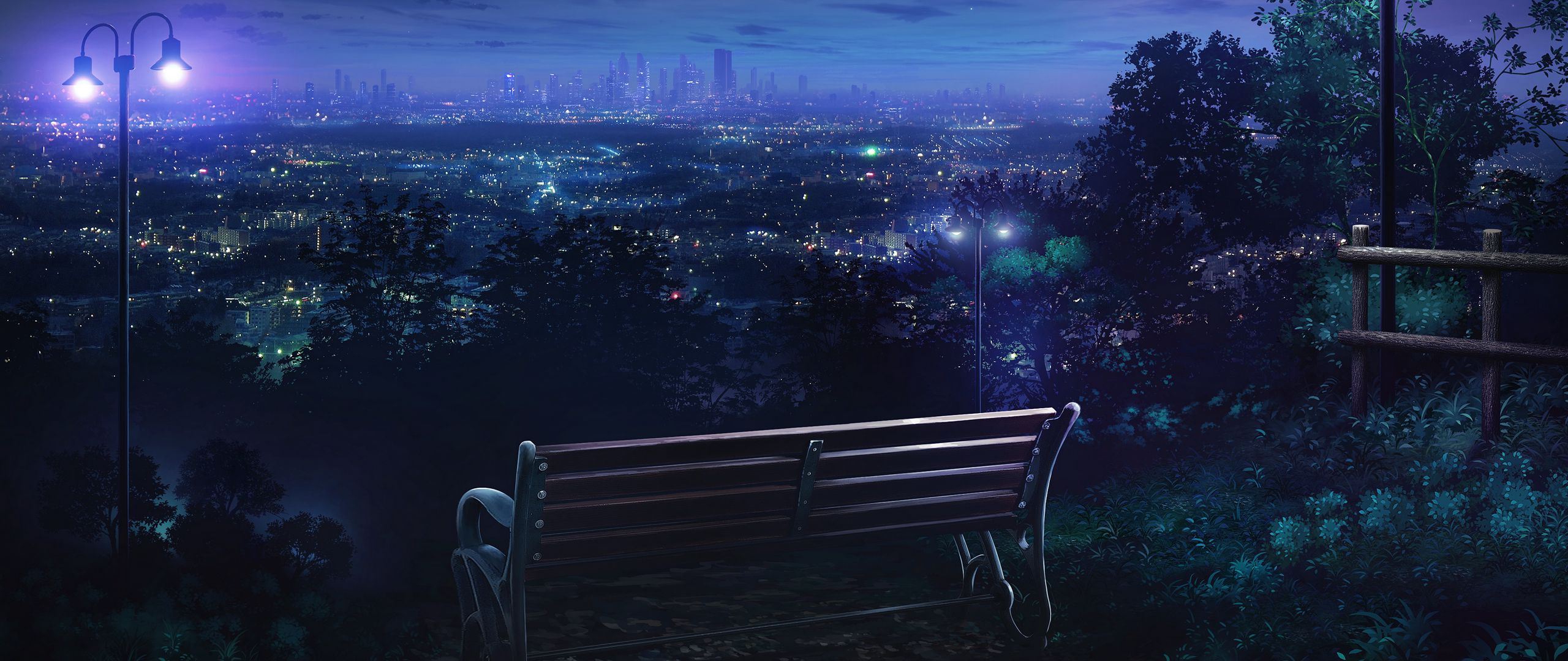 haru estia soul worker anime rpg games #sitting #bench #autumn #Anime #2K  #wallpaper #hdwallpaper #desktop | Anime scenery wallpaper, Anime scenery,  Anime