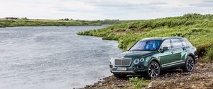 Preview wallpaper bentley, bentayga, side view