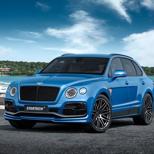 Preview wallpaper bentley, bentayga, side view