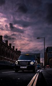 Preview wallpaper bentley, car, front view, road