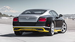 Preview wallpaper bentley, continental, gt, rear view