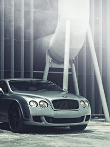 Preview wallpaper bentley, continental, matte, vellano wheels