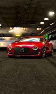 Preview wallpaper bentley, sports car, supercar, red, art