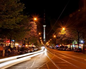 Preview wallpaper berlin, germany, night