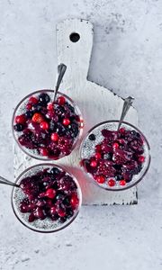 Preview wallpaper berries, dessert, fresh