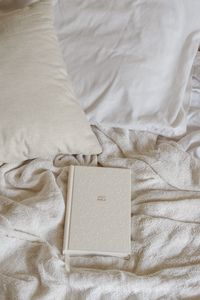 Preview wallpaper bible, book, religion, god, pillow, bed, white