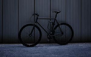 Preview wallpaper bicycle, bike, black