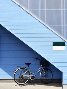 Preview wallpaper bicycle, building, architecture