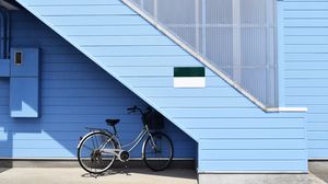 Preview wallpaper bicycle, building, architecture