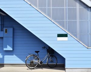 Preview wallpaper bicycle, building, architecture