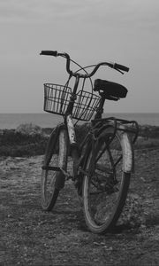 Preview wallpaper bicycle, bw, old